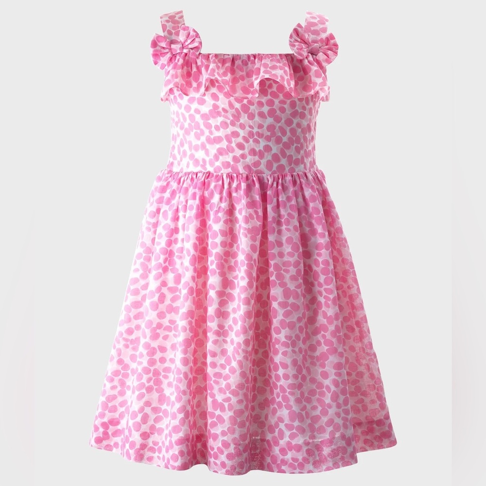 Pink Polka Dot Dress